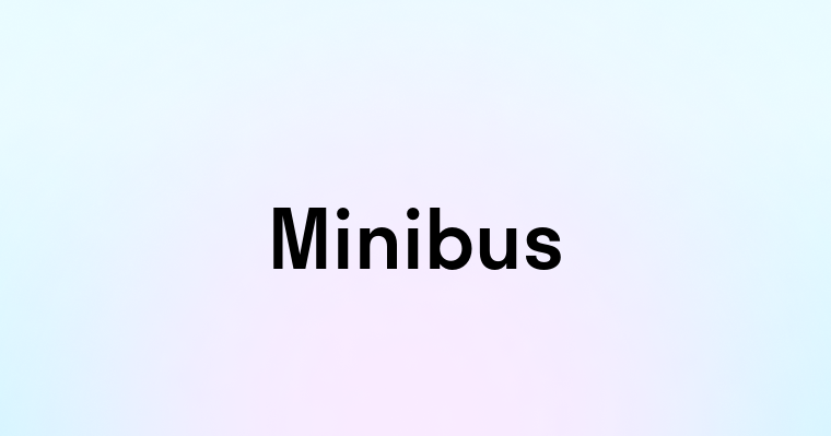 Minibus