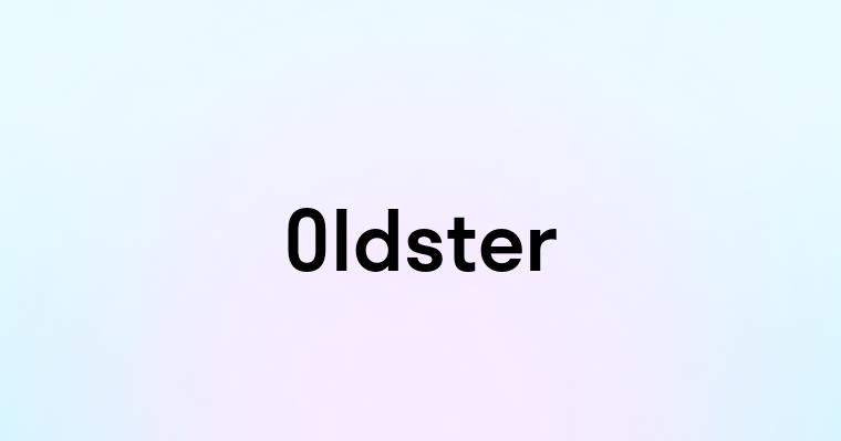 Oldster