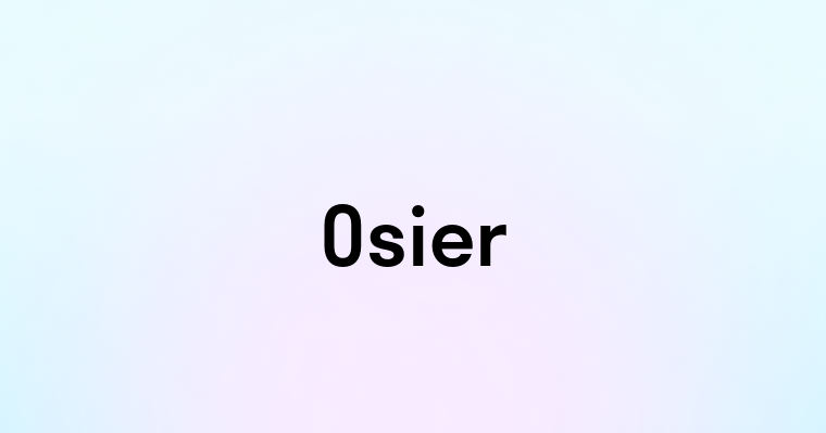 Osier