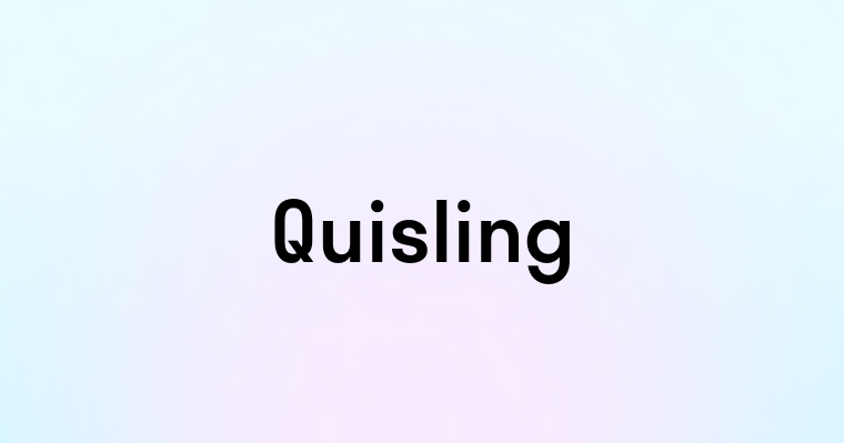 Quisling