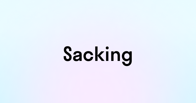 Sacking