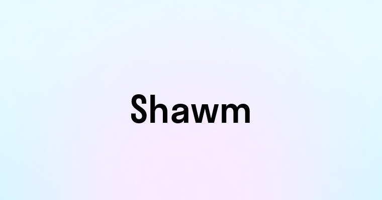 Shawm