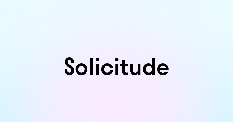 Solicitude