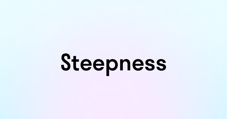 Steepness