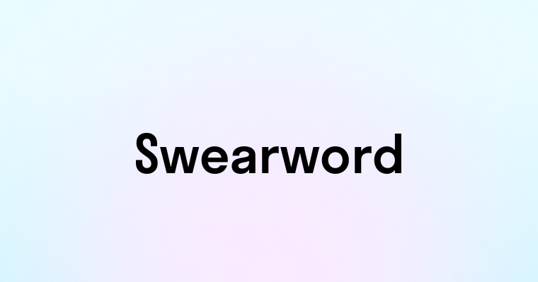 Swearword