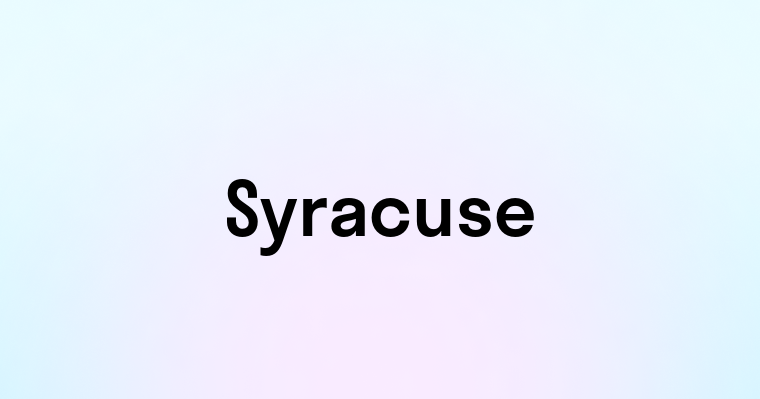 Syracuse