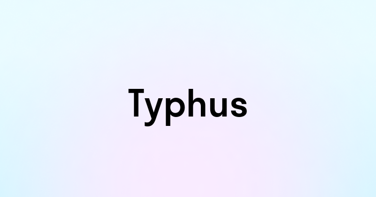 Typhus