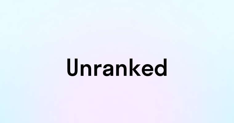 Unranked