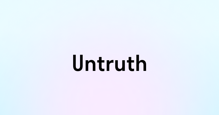 Untruth