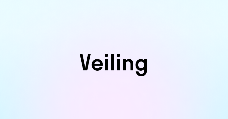 Veiling