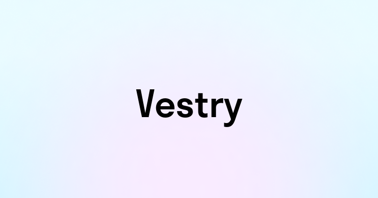 Vestry