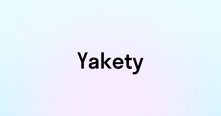 Yakety