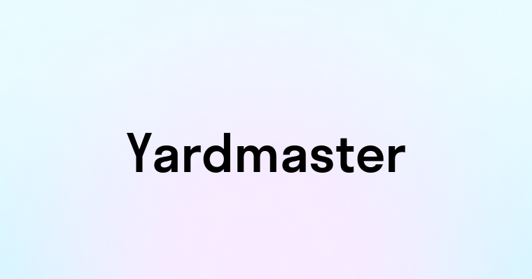 Yardmaster