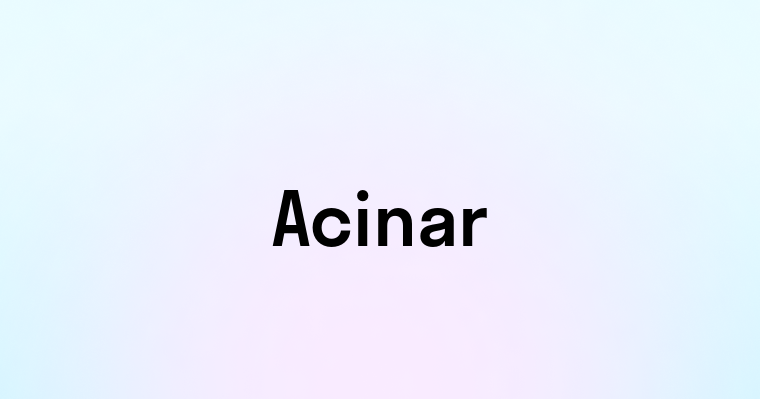 Acinar