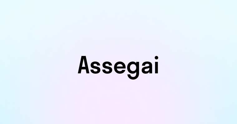 Assegai