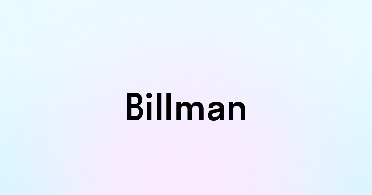 Billman