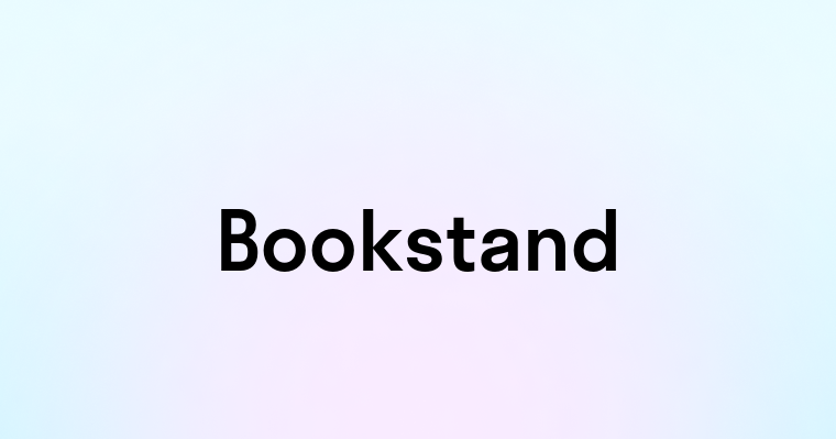 Bookstand