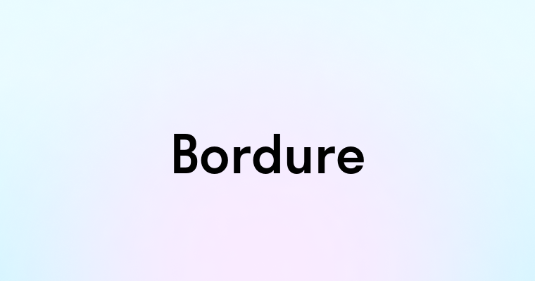 Bordure