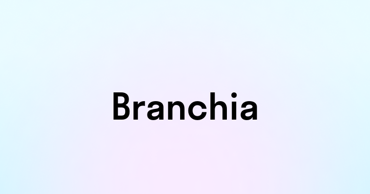 Branchia