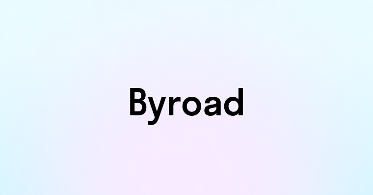 Byroad