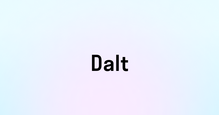 Dalt