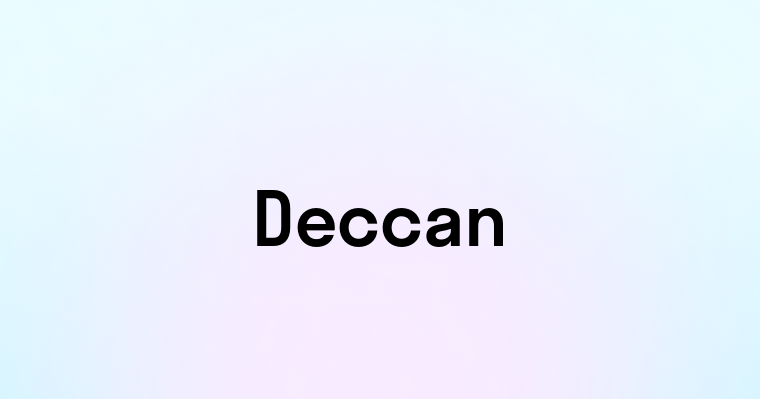 Deccan