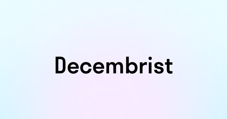 Decembrist