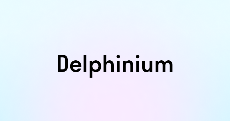 Delphinium