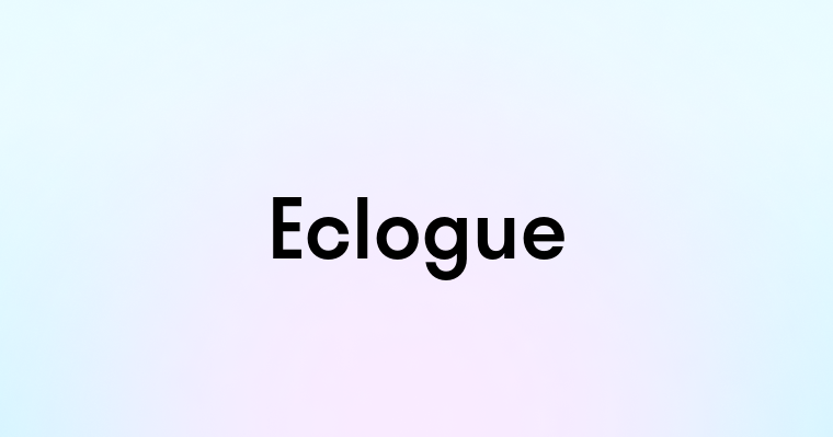 Eclogue