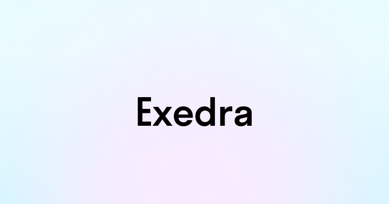 Exedra