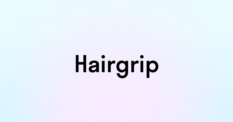 Hairgrip