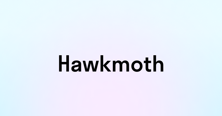 Hawkmoth