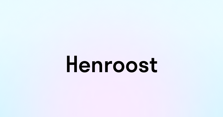 Henroost