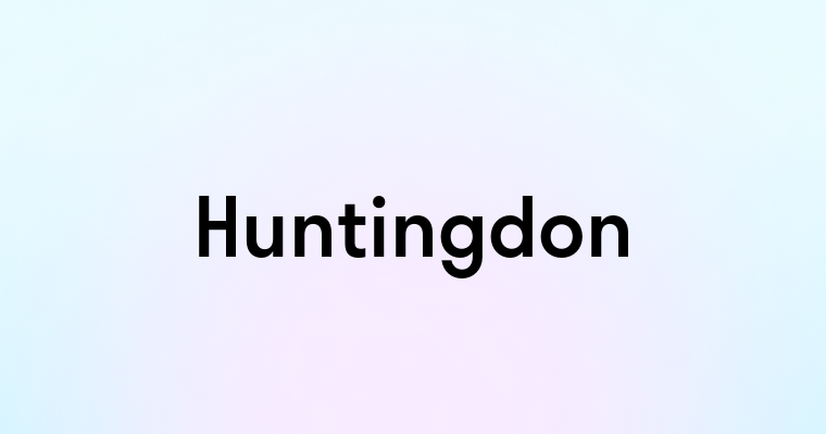 Huntingdon