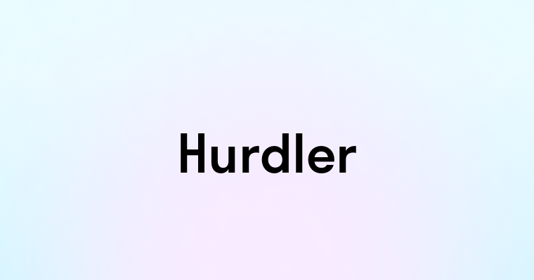 Hurdler