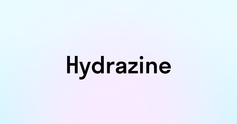 Hydrazine