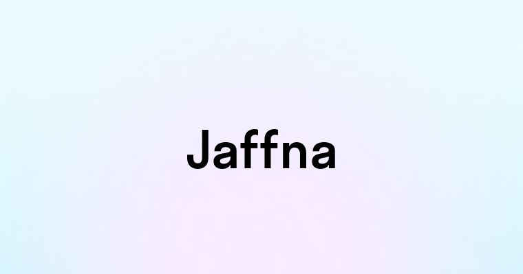 Jaffna