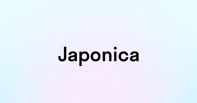 Japonica