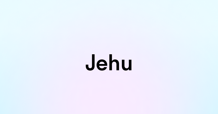 Jehu