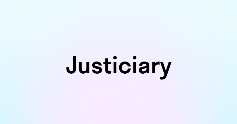 Justiciary