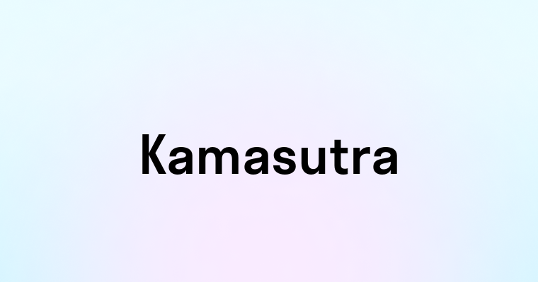 Kamasutra