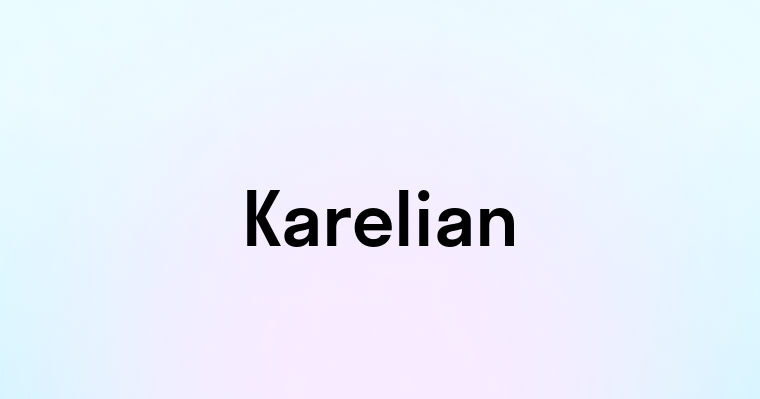 Karelian