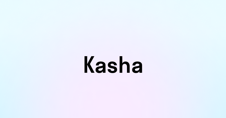 Kasha