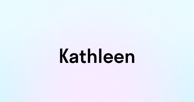 Kathleen