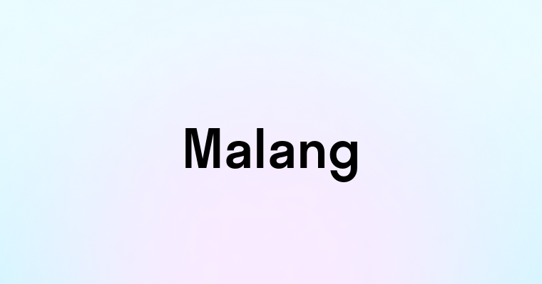 Malang