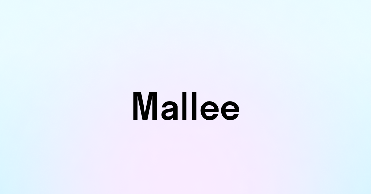 Mallee