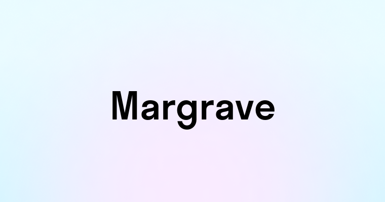 Margrave