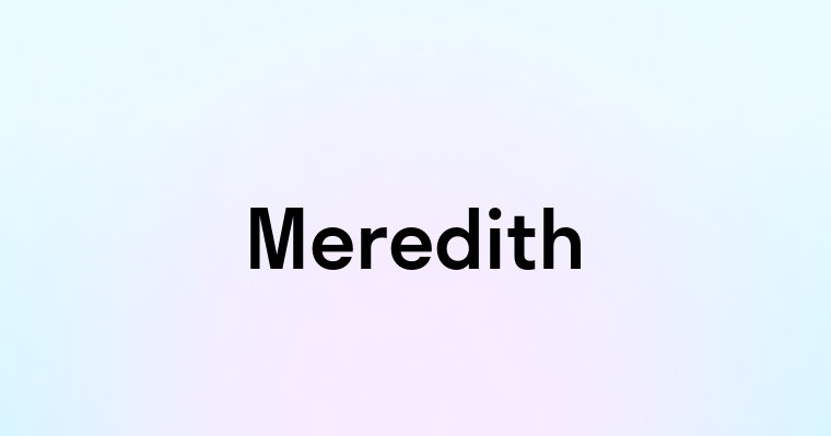 Meredith