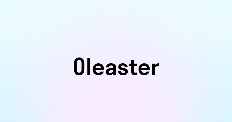 Oleaster