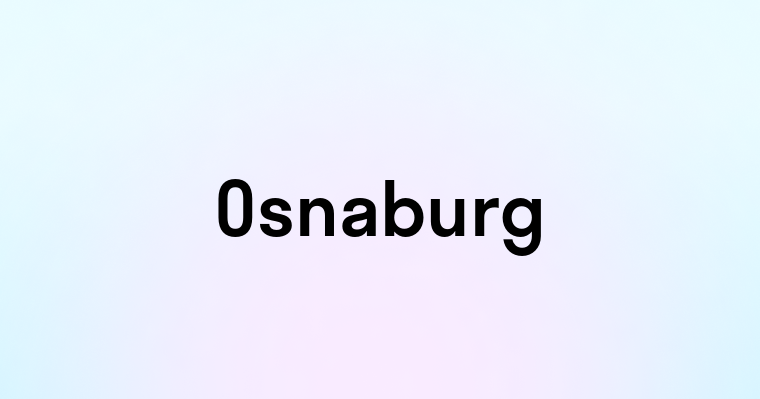 Osnaburg